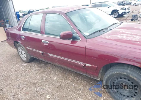 2005 Mercury Grand Marquis Gs из США, поврежденный, VIN 2MEFM74W85X629888